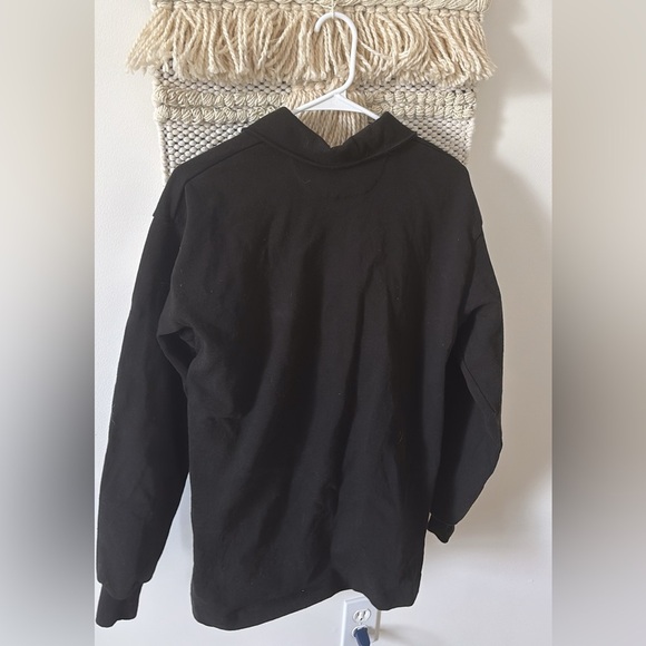 Filson Mens Long Sleeve Thick Polo Collared Sweater Size Medium - Picture 4 of 5